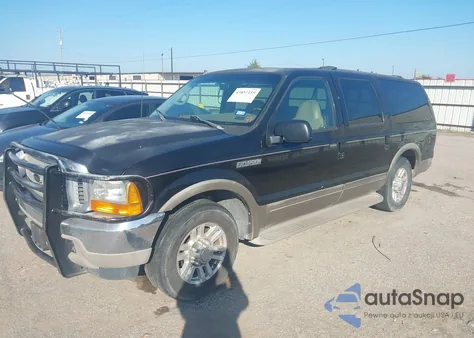 2000 Ford Excursion Limited from USA, damaged, VIN 1FMNU42S2YEB87140